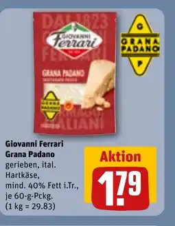 REWE DE Giovanni Ferrari Grana Padano tilbud