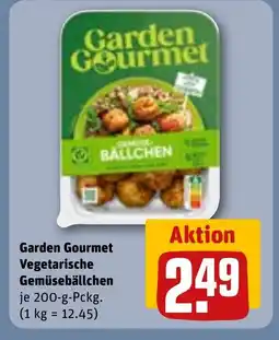 REWE DE Garden Gourmet Vegetarische Gemüsebällchen tilbud