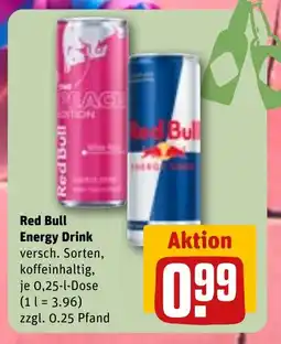 REWE DE Red Bull Energy Drink tilbud