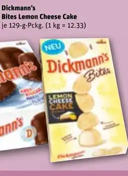 REWE DE Dickmann's Bites Lemon Cheese Cake tilbud