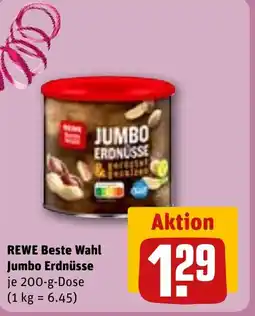 REWE DE REWE Beste Wahl Jumbo Erdnüsse tilbud