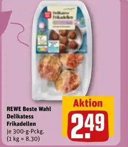 REWE DE REWE Beste Wahl Delikatess Frikadellen tilbud