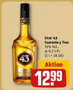 REWE DE Licor 43 Cuarenta y Tres tilbud