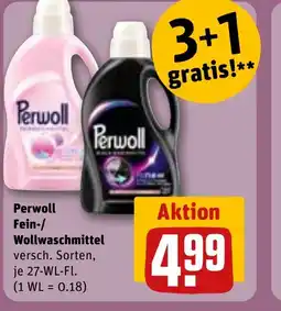 REWE DE Perwoll Fein-/ Wollwaschmittel tilbud