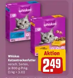 REWE DE Whiskas Katzentrockenfutter tilbud