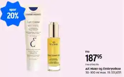 Matas Alt Nuxe og Embryolisse tilbud