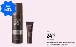 Matas Alt Matas Striber Men Shaving tilbud