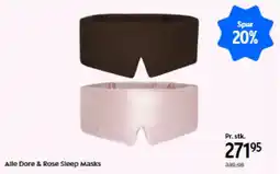 Matas Alle Dore & Rose Sleep Masks tilbud