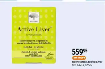 Matas New Nordic Active Liver tilbud