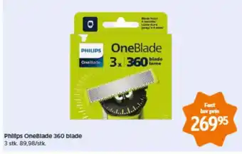 Matas Philips OneBlade 360 blade tilbud