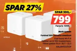 Power Mesh-system HALOH1500X3P tilbud