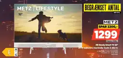 Power METZ HD Ready Smart TV 32" 32MTE7000Z tilbud