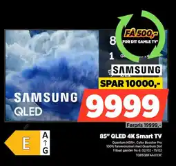 Power SAMSUNG 85" QLED 4K Smart TV TQ85Q8FAAUXXC tilbud