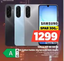 Power SAMSUNG Galaxy A17 4G 128 GB SMA175FZKBEUB tilbud