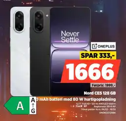 Power Nord CE5 128 GB ONENCE5128BK tilbud