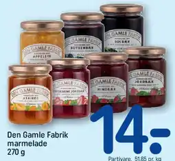 REMA 1000 Den Gamle Fabrik marmelade tilbud