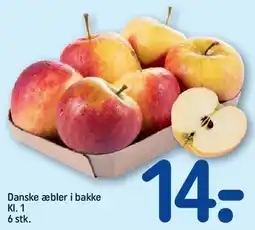 REMA 1000 Danske æbler i bakke tilbud