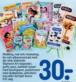 REMA 1000 Malebog og kreative sæt tilbud