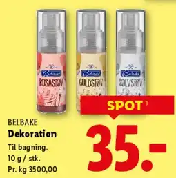 Lidl Dekoration (sprayflasker) tilbud