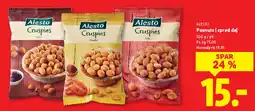 Lidl Alesto Crispies (Peanuts i sprød dej) tilbud