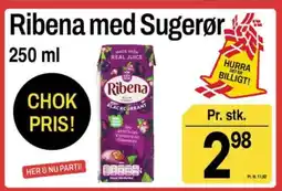 ABC Lavpris Ribena med Sugerør tilbud