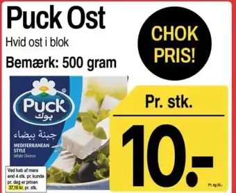 ABC Lavpris Puck Ost tilbud