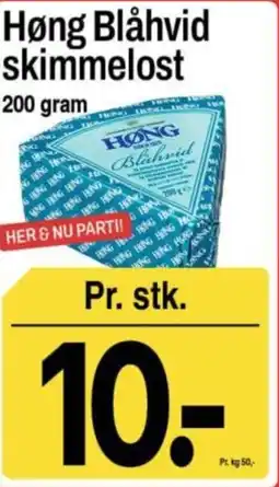 ABC Lavpris Høng Blåhvid skimmelost tilbud