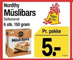 ABC Lavpris Nordthy Müslibars tilbud