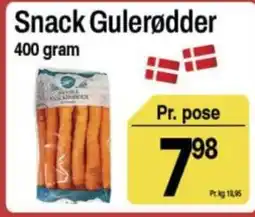 ABC Lavpris Snack Gulerødder tilbud