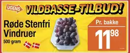 ABC Lavpris Røde Stenfri Vindruer tilbud