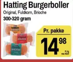 ABC Lavpris Hatting Burgerboller tilbud
