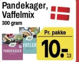 ABC Lavpris Pandekager, Vaffelmix tilbud
