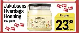 ABC Lavpris Jakobsens Hverdags Honning tilbud