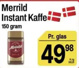 ABC Lavpris Merrild Instant Kaffe tilbud