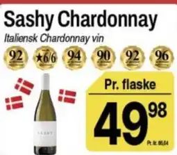 ABC Lavpris Sashy Chardonnay tilbud