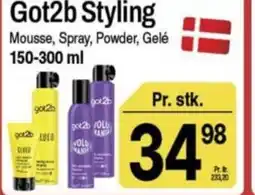 ABC Lavpris Got2b Styling tilbud