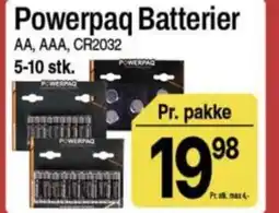 ABC Lavpris Powerpaq Batterier tilbud