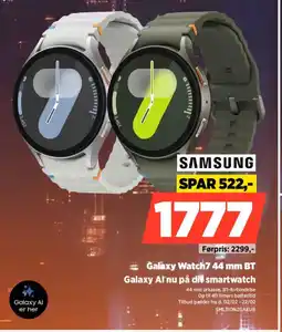 Power SAMSUNG Galaxy Watch7.44 mm BT SML310NZGAEUB tilbud