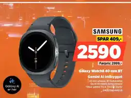 Power SAMSUNG Galaxy Watch8.40 mm BT SML320NDAAEUB tilbud