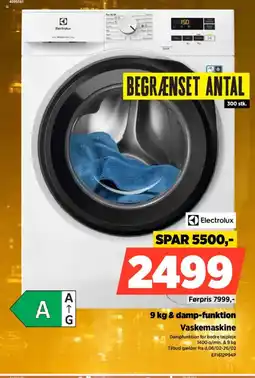 Power Electrolux Vaskemaskine EF1612P94P tilbud