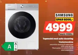 Power SAMSUNG Vaskemaskine WW11DB8B95GHU tilbud