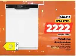 Power GRAM Opvaskemaskine DS6300 tilbud