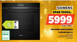 Power SIEMENS Indbygningsovn HB774G2B1S tilbud