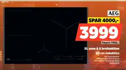 Power AEG 80 cm induktion TO841U00FB tilbud