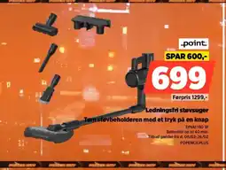 Power Point Ledningsfri støvsuger POPENCILPLUS tilbud