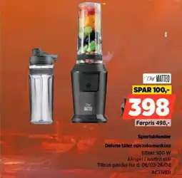 Power Chef Matteo Sportsblender ACTIVE II tilbud