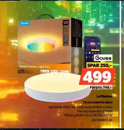 Power Govee Loftlampe GOVSMRCL38 tilbud