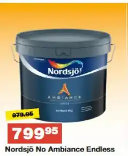 Bauhaus Nordsjö No Ambiance Endless tilbud