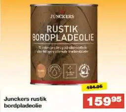 Bauhaus Junckers rustik bordpladeolie tilbud