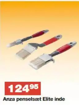 Bauhaus Anza penselsæt Elite inde tilbud